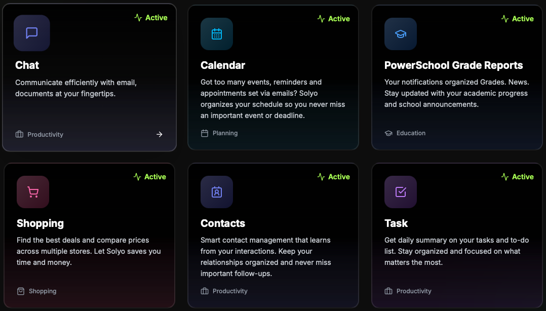 Solyo AI Email Organizer
